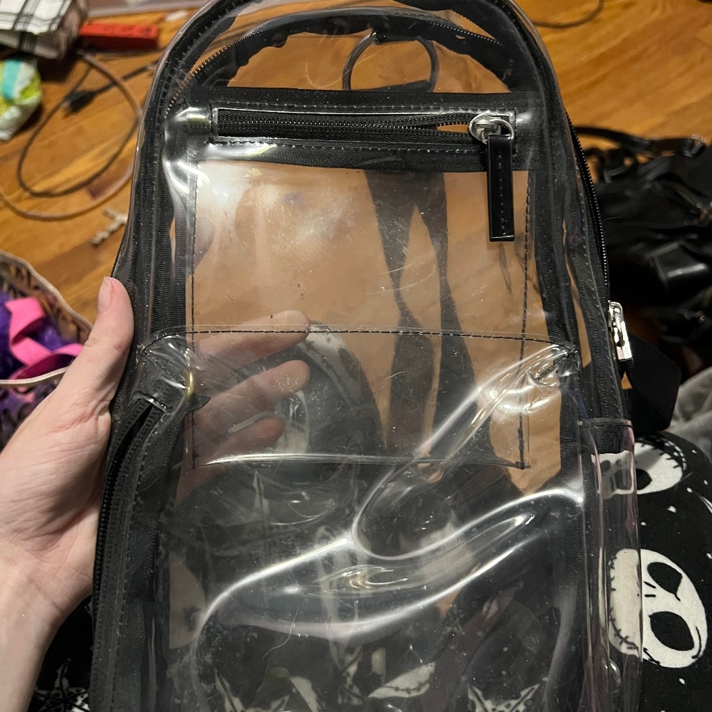 Clear Backpack NWOT